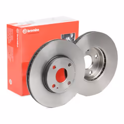 Brake disc; BREMBO; 258 22 4 internally vented Coated; for MAZDA; D09T33251, DA6A33251, DA6A33251A, DA7R33251