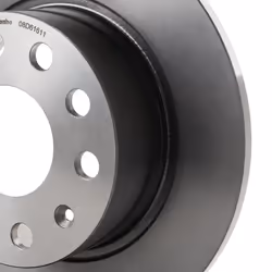 BREMBO Brake disc SKODA: Octavia 3 Schrägheck, Octavia 3 Combi 10mm 9 solid Coated 08.D616.11 5Q0615601C,5QD615601B Brake rotor, Brake discs - Additional view 4
