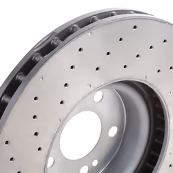 BREMBO Brake disc MERCEDES-BENZ: GLC Off-Road, EQC, C-Class Coupe 36mm 5 perforated/vented, two-part brake disc Coated High-carbon 09.D524.13 - Additional view 4