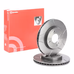 Brake disc; BREMBO; 258 23 4 internally vented, slotted Coated; for FORD; 1523795, 1535924, 1546835, 1679853, 1892667