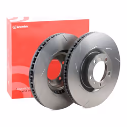 Brake disc; BREMBO; 360 36 5 internally vented, slotted Coated High-carbon; for PORSCHE; 298615301B, 97035140300, 97035140301
