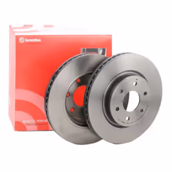 Brake disc; BREMBO; 296 28 6 internally vented Coated; for NISSAN, RENAULT; 402064KJ1B, 402064KJ1B