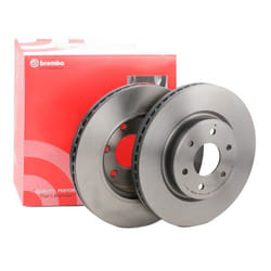 BREMBO Brake disc NISSAN: NP300 Navara Pickup 28mm 6 internally vented Coated 09.D619.11 402064KJ1B Brake rotor, Brake discs, Brake rotors