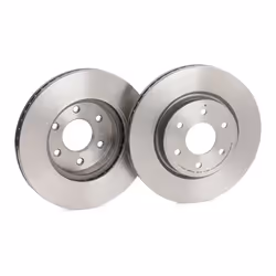 BREMBO Brake disc NISSAN: NP300 Navara Pickup 28mm 6 internally vented Coated 09.D619.11 402064KJ1B Brake rotor, Brake discs, Brake rotors