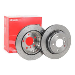 BREMBO Brake disc BMW: 3 Touring, 3 Coupe, 3 Saloon 20mm 5 perforated/vented Coated High-carbon 09.B338.2X 34216764653,34216855008,34216855657