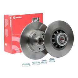 BREMBO Brake disc NISSAN: NV300 Van, RENAULT: Trafic 3, VAUXHALL: Vivaro Van 12mm 5 solid 08.C647.17 6000620071,4320600Q0H,4320600Q0M,4422288,95516956