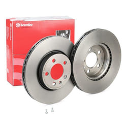 BREMBO Brake disc SKODA: Octavia 3 Schrägheck, Scala Hatchback, Kamiq, SEAT: Arona, IBIZA 5, AUDI: A1 Sportback 09.D571.11 2Q0615301H,2QB615301E