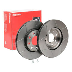 BREMBO Brake disc VAUXHALL: Corsa Mk3, Corsa Mk4, Corsavan Mk4, FIAT: Punto Evo Hatchback, Grande Punto Hatchback, Punto III Hatchback 09.5843.77