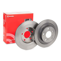 BREMBO Brake disc HONDA: CIVIC 9 11mm 5 solid Coated 08.D217.11 42510TV8E00 Brake rotor, Brake discs, Brake rotors