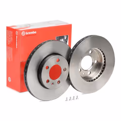 Brake disc; BREMBO; 256 22 5 internally vented Coated High-carbon; for VOLKSWAGEN, AUDI, SKODA, SEAT, VW; 2Q0615301G, 2Q06153 ...
