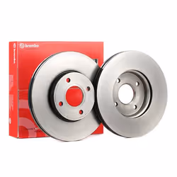 Brake disc; BREMBO; 278 25 4 internally vented Coated High-carbon; for FORD; 1335684, 1360273, 1445625, 5S6Y1125AA, 5S6Y1125A ...