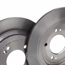 BREMBO Brake disc HYUNDAI: Tucson, ix35, KIA: Sportage IV 10mm 5 solid Coated High-carbon 08.D430.11 58411D3700,58411D7700 Brake rotor, Brake discs