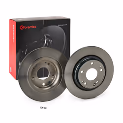 Brake disc; BREMBO; 282 10 5 solid Coated; for HONDA; 42510TGNG00