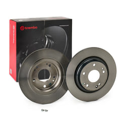 BREMBO Brake disc HONDA: CIVIC 10 10mm 5 solid Coated 08.D718.11 42510TGNG00 Brake rotor, Brake discs, Brake rotors