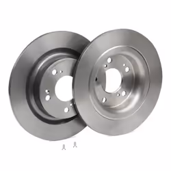 BREMBO Brake disc HONDA: CIVIC 10 11mm 5 solid Coated 08.D713.11 42510TGHA00 Brake rotor, Brake discs, Brake rotors