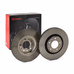 Brake disc; BREMBO; 294 22 5 internally vented Coated High-carbon; for TOYOTA, CITROËN, PEUGEOT, OPEL, VAUXHALL; 1616394580, ...