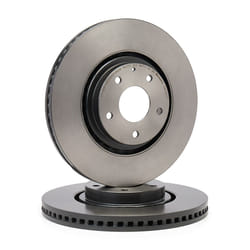 BREMBO Brake disc MAZDA: 6 Estate, CX-5 II, 6 Saloon 28mm 5 internally vented Coated 09.E034.11 TK7833251A,TK7833251B Brake rotor, Brake discs