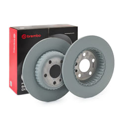 BREMBO Brake disc LAND ROVER: Discovery Sport, Range Rover Evoque 10mm 5 solid Coated 08.C983.23 LR114560,LR161918 Brake rotor, Brake discs