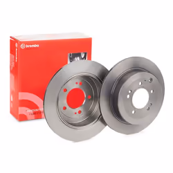 Brake disc; BREMBO; 302 10 5 solid Coated High-carbon; for HYUNDAI, KIA; 58411D3000, 58411D7000, 58411D3000, 58411D3000, 5841 ...