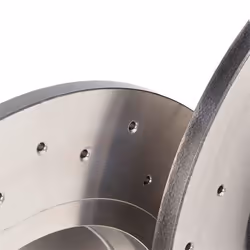 BREMBO Brake disc AUDI: A4 B9 Avant, A4 B9 Saloon, A5 B9 Sportback 12mm 5 solid, Perforated Coated 08.D060.1X 80A615601,80A615601B,8W0615601C