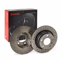 Brake disc; BREMBO; 290 11 5 solid, Perforated Coated High-carbon; for BMW; 34216792225