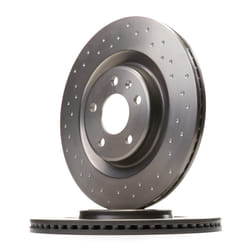 BREMBO Brake disc AUDI: A6 C7 Saloon, Q5, A7 Sportback, PORSCHE: Macan, VOLKSWAGEN: Touareg III 22mm 5 perforated/vented Coated High-carbon 09.B969.1X