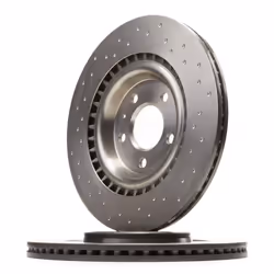 BREMBO Brake disc AUDI: A6 C7 Saloon, Q5, A7 Sportback, PORSCHE: Macan, VOLKSWAGEN: Touareg III 22mm 5 perforated/vented Coated High-carbon 09.B969.1X