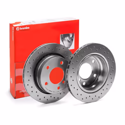 Brake disc; BREMBO; 276 19 5 perforated/vented Coated High-carbon; for BMW; 34211162315, 34211164403, 34211165211, 3421685515 ...