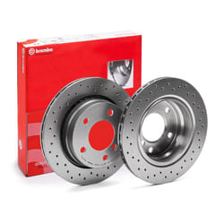BREMBO Brake disc BMW: 3 Coupe, 3 Convertible, 3 Saloon 19mm 5 perforated/vented Coated High-carbon 09.7727.1X 34211162315,34211164403,34211165211