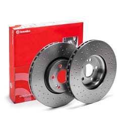 BREMBO Brake disc MERCEDES-BENZ: A-Class, CLA Coupe, CLA Shooting Brake 30mm 5 perforated/vented Coated High-carbon 09.D770.1X 2474211912,247421191207