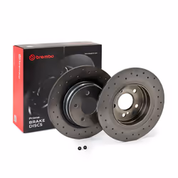 Brake disc; BREMBO; 300 10 5 solid, Perforated Coated High-carbon; for MERCEDES-BENZ; 2044230612, 2044230912, 2044231512, A20 ...
