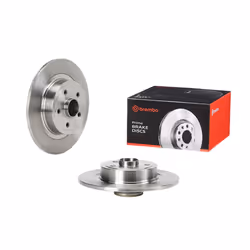 Brake disc; BREMBO; 300 11 5 solid; for RENAULT; 8200471520, 8200736267