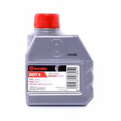 Brake Fluid; BREMBO; DOT 4; 0,25 DOT 4 Premium Brake Fluid