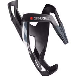Elite Custom Race Plus Bottle Cage Matt Black/ White