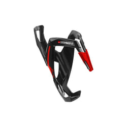 Elite Custom Race Plus Resin Bottle Cage Black / Red
