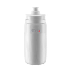 Elite Fly 550ml Bottle White  Tex - Ultra-Lightweight Ergonomic Sports Water Bottle with Enhanced Grip