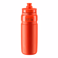 Elite Fly 750ml Bottle (Red  Tex) - Ultra-Lightweight Ergonomic Cycling Water Bottle with Textured Grip