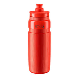 Elite Fly 750ml Bottle (Red  Tex) - Ultra-Lightweight Ergonomic Cycling Water Bottle with Textured Grip