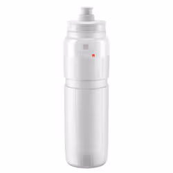 Elite Fly 950ml Bottle Clear  Tex - Ultra-Lightweight  Ergonomic  BPA-Free Cycling Water Bottle