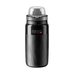 Elite Fly MTB 550ml Bottle (Black  Tex) - Lightweight  High-Performance Mountain Bike Bottle