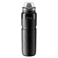 Elite Fly MTB 950ml Bottle Black  Tex - Ultra-Lightweight  Dust-Proof Hydration Bottle for Mountain and Gravel Riding
