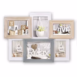 ZEP Vincennes, Picture frame set, Wood, Multicolour, Wall, Rectangular, Landscape
