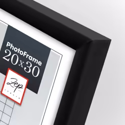 ZEP Basic Single picture frame Black