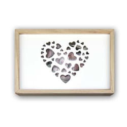 ZEP LOVE BOX USB Storage box Rectangular Wood White, Wood