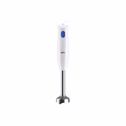 Braun MultiQuick 1 MQ10.001M, Immersion blender, 0.6 L, 1.2 m, 450 W, Blue, White