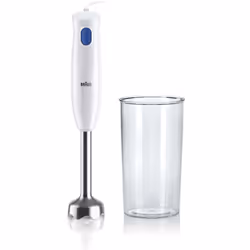 Braun MultiQuick 1 Hand Blender With 600ml Beaker 450W - White