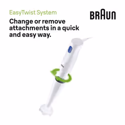 Braun MultiQuick 1 Hand Blender With 600ml Beaker 450W - White - Additional view 4