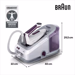 Braun CareStyle 7 IS7266VI 2700 W 2 L EloxalPlus soleplate Violet - Additional view 2