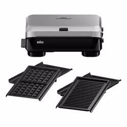 Braun SM5006, Black, Silver, 270 x 130 mm, 800 W, 220 - 240 V, 50 - 60 Hz, 275 mm