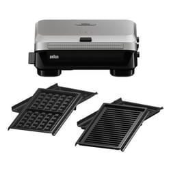 Braun SM5006 sandwich maker 800 W Black, Silver